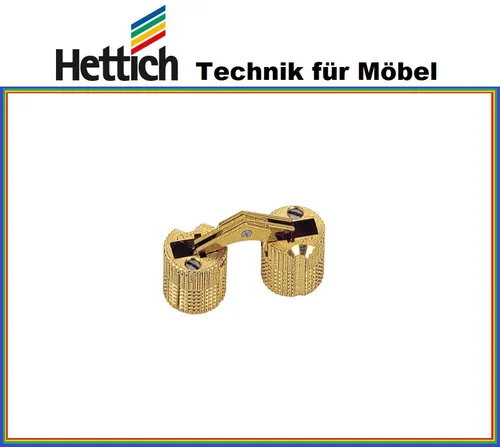 Einbohr-Zylinderscharnier 14mm MS ma geb. z. Einbohren Hettich