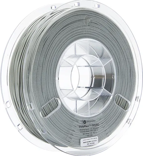 Polymaker PolyFlex TPU-90A 750g - Flexibles 3D-Druck Filament - Zubehör für 3D-Drucker, bietet hohe Flexibilität und UV-Beständigkeit für langlebige Druckergebnisse.
