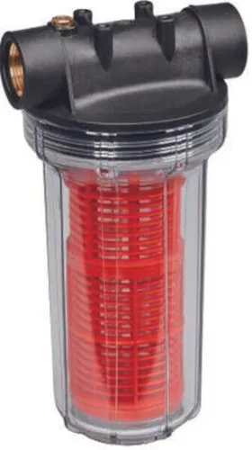 Original Einhell Vorfilter 25 cm - Pumpen-Zubehör mit herausnehmbaren Feinfilter, schützt vor Verschmutzungen und sorgt für max. Durchfluss von 4300 l/h