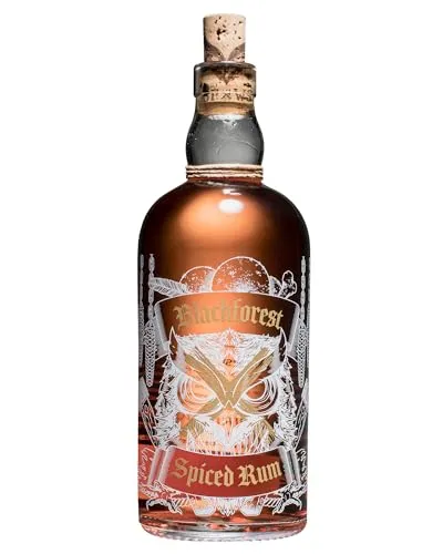 Wild Brennerei Blackforest Wild Spiced Spirit - Hochwertiger Spiced Rum - Rum mit Vanille-, Karamell- und Orangenweinaromen, ideal für Genießer und Cocktails. Jetzt den einzigartigen Geschmack der Wild Brennerei entdecken!