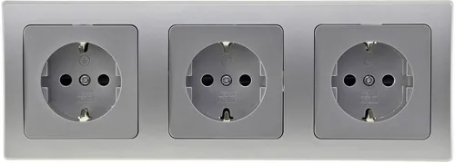 Steckdosen Silber von ChiliTec