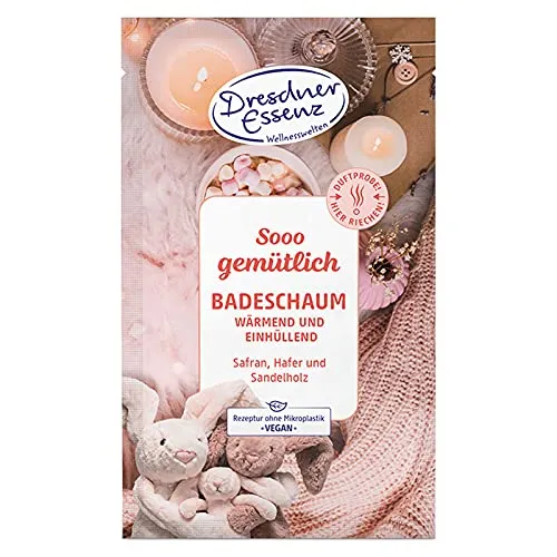 Dresdner Essenz Pflegebad Sooo gemütlich 60 g Badezusatz vegan