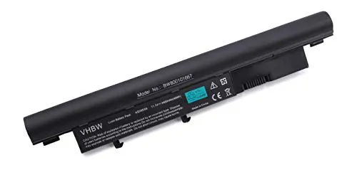vhbw Akku kompatibel mit Acer Aspire 3410, 3410G, 3750, 3750G, 3810, 3810T, 3810T-351G25 Notebook (4400mAh, 11,1V, Li-Ion)