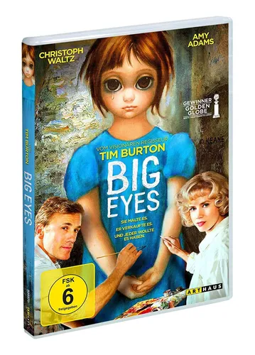 Tim Burton's - Big Eyes - Christoph Waltz  DVD/NEU/OVP