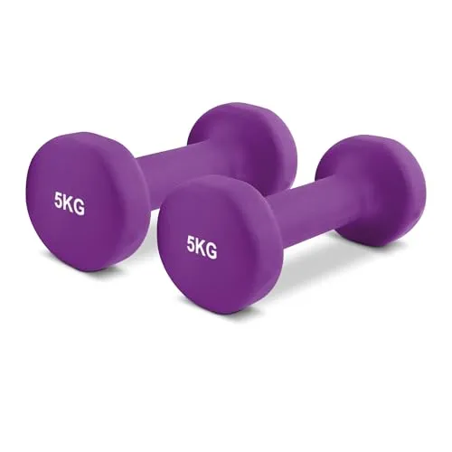 MSPORTS Hanteln Set Premium 0,5-5 kg – Kurzhanteln Paar mit Übungsposter & Workout App - MSPORTS Neopren Hanteln – Ideal für das Training zu Hause oder im Studio. Die Hanteln sind hygienisch, robust und bieten durch ihre griffige Form vielfältige Einsatzmöglichkeiten für jedes Workout.