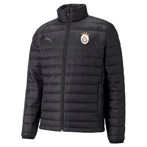 Puma Teamliga Steppweste Herren - Schwarz - L - Funktionsjacke mit warmCELL-Technologie für optimale Wärme und Atmungsaktivität, ideal für Training und Freizeit.