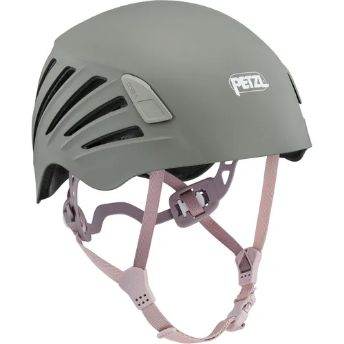 Petzl Borea Damen Kletterhelm - Oliv Dunkelgrün, One Size - Kletterhelm für Damen, besonders leicht und komfortabel, ideal für Sicherheit beim Klettern und Bergsteigen.
