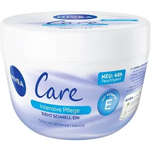 Nivea Care Pflegecreme 400ml - Duschlotion für intensive Pflege von Gesicht und Körper, spendet langanhaltende Feuchtigkeit und sorgt für ein geschmeidiges Hautgefühl.