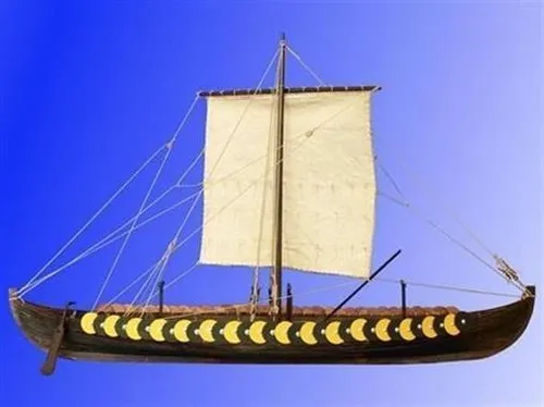 Gokstad Wikingerschiff 7 Jh. 1:35 Holz Bausatz