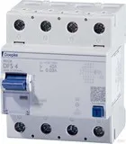 Doepke DFS4 040-4/0,03-A FI-Schalter, vierpolig, 40 A, 0,03 A - Sonstige Elektroinstallationsartikel mit hoher Kurzschlussfestigkeit und netzunabhängiger Auslösung für sicheren Schutz in Wohn- und Industrieanlagen.