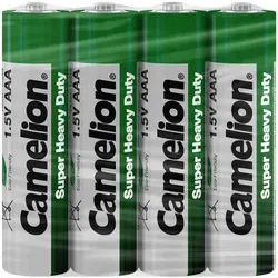4x Camelion Super Heavy Duty AA Mignon R6 Zink Kohle Batterie