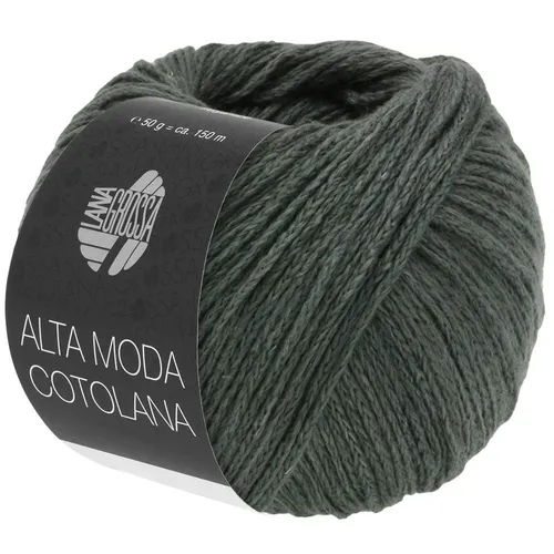 Wolle Kreativ! Lana Grossa - Alta Moda Cotolana - Fb. 46 jägergrün 50 g