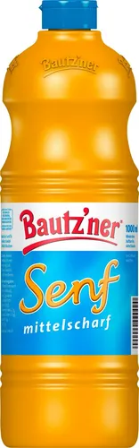 Bautzner Senf mittelscharf 1 L von Bautzner