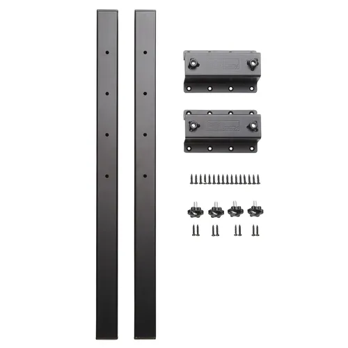 SOTECH Tischplattenverlängerung 600 x 40 x 40 mm in schwarz von SO-TECH