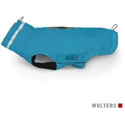 Wolters Outdoorjacke Modern Classic für Hunde | Schützende Jacke bei Kälte & Nässe | Blau