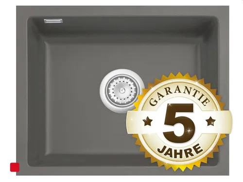 Systemceram Mera 50 U Lava Keramikspüle von systemceram