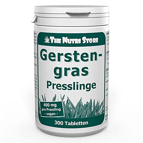 Gerstengras 400 mg pro vegane Pressling - 300 Stk.