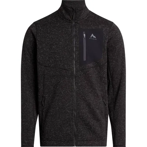 McKINLEY Skeena III M Herren Unterjacke - Funktionsjacke aus atmungsaktivem Strickfleece, ideal für Outdoor-Aktivitäten und Stadtbummel, mit schnelltrocknendem Material und praktischen Reißverschlusstaschen.