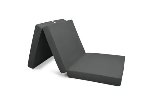 Beautissu Klappmatratze Campix - Faltbare Reisebettmatratze 190x60cm - Matratzen für Reisen, faltbar und platzsparend, mit waschbarem Bezug für einfachen Komfort unterwegs.