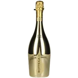 Bottega GOLD Prosecco Brut Millesimato DOC 2023 11% Vol. 0,75l - Prosecco, eleganter Schaumwein mit feiner Perlage, ideal für besondere Anlässe. Aromen von frischen Früchten und Blumen, harmonisch und lebendig im Geschmack.
