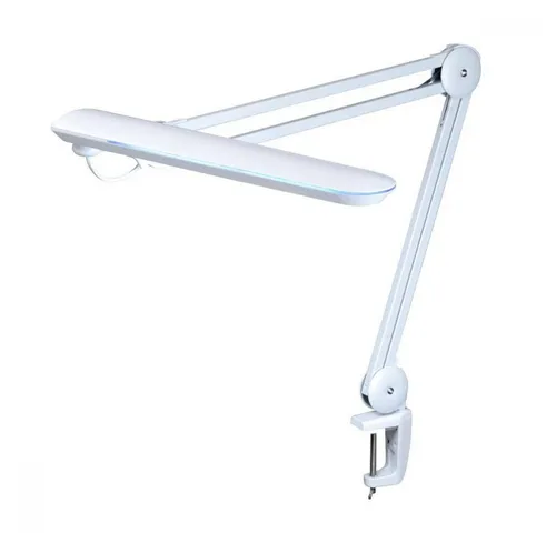 Semplix LED Arbeitslicht - Schwenkbare und dimmbare Arbeitslampe mit Tischklemme - Praktische LED Arbeitslampe für den Innenbereich, ideal für Schreibtische. Flexibel einstellbar und dimmbar für optimale Lichtverhältnisse.