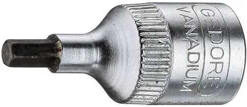 Gedore IN 20 2,5 1707736 Innen-Sechskant Schraubendrehereinsatz 2.5 mm 1/4