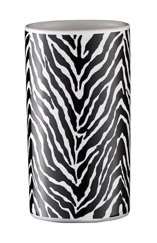 Kleine Wolke Zahnputzbecher Zebra Schwarz-Weiß
