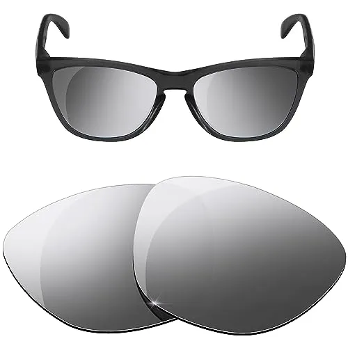 HiCycle2 Polarisierte Ersatzgläser für Oakley Frogskin – mehrere Optionen (silber)
