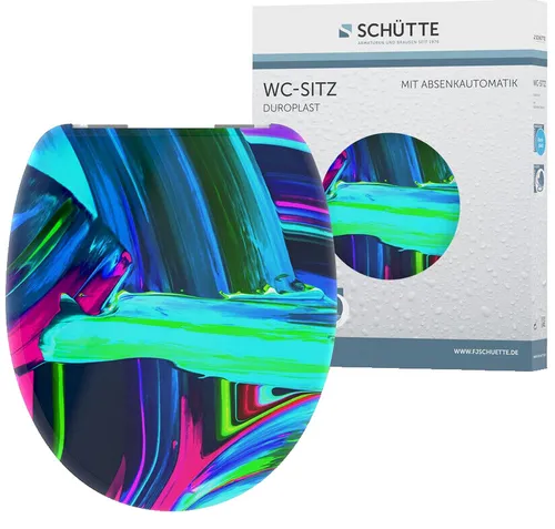 SCHÜTTE WC-Sitz NEON mit Absenkautomatik