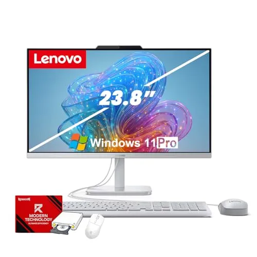 Lenovo 24 All-in-One-Desktop-Computer mit Intel N100 und FHD-Display
