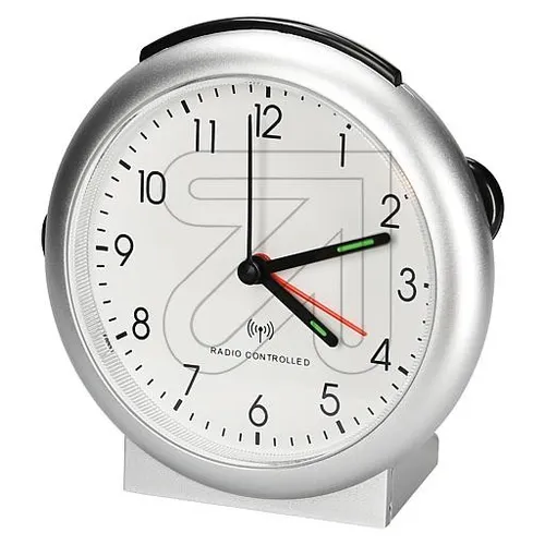 TFA Dostmann Wecker 98.1036 in silber von TFA Dostmann