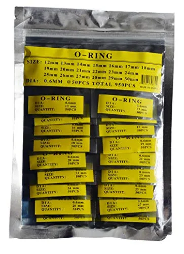 LLF Ersatz-Dichtungsset für Uhren, O-Ring, Gummidichtung, Unterlegscheiben