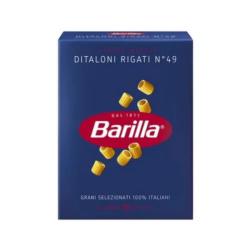 Nudeln Ditaloni Rigati n49 500g in weiß von Barilla