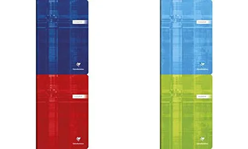 Clairefontaine Vokabelheft, DIN A4, 3-spaltig, 40 Blatt, Sie erhalten 1 Stück á 40 Blatt