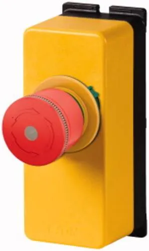 Eaton Gehäuse M22PVLT30/FK11RGFIY1 - Steckverbinder Zubehör mit gelbem Gehäuse, ideal für Not-Aus Anwendungen, flexibel einsetzbar bei unterschiedlichen Spannungen (24..230 V)