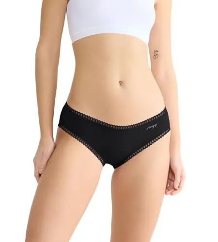 sloggi Hipster GO Crush (3er Pack) - Funktionsunterwäsche aus einem weichen Baumwollmix, elastisch und bequem für den ganzen Tag, ideal für jeden Anlass.