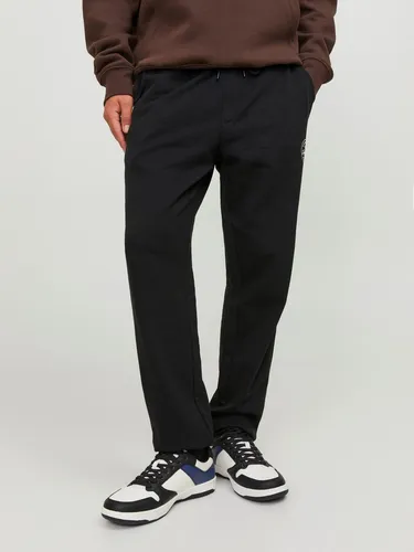 JACK & JONES Herren Gordon Jogginghose - Schwarz - XXL - Wanderhosen mit elastischem Taillenbund und weicher Baumwolle für höchsten Tragekomfort. Ideal für entspannte Outdoor-Aktivitäten und stylische Freizeitlooks.