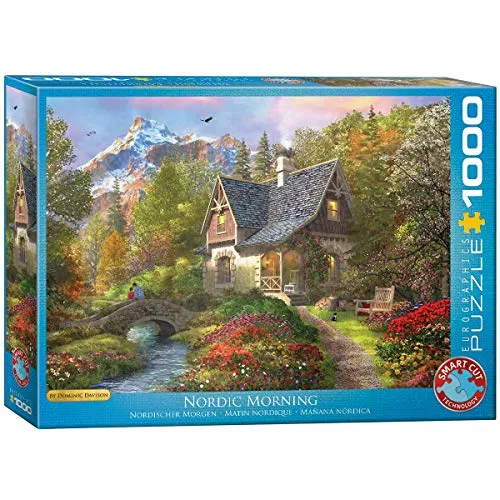 EuroGraphics 15.240–2.453,6 cm Nordic Morning Puzzle (1000 Teile), 6000-0966