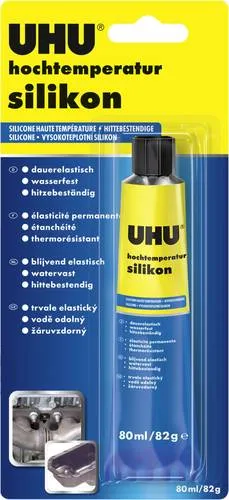 Produktbild UHU Silikon Herstellerfarbe Schwarz 46735