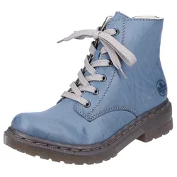 RIEKER Schnürboots für Damen, Gr. 39, royalblau in blau von Rieker