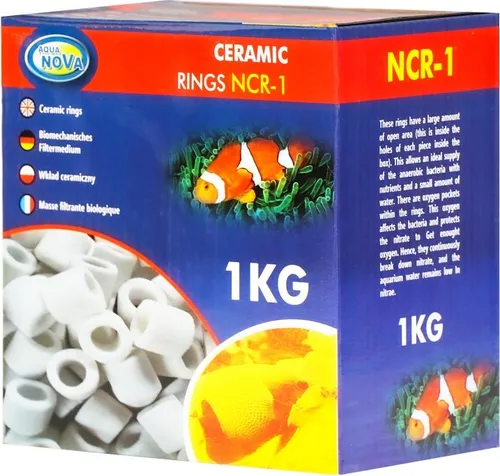 Aqua Nova Keramische Ringe NCR-1 - keramisches Einsätzen 1kg Aqua Nova