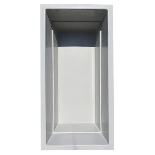 GFK Rechteckbecken (Grau) 300 x 150 x 100cm