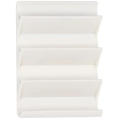 Q-Connect Universal Whiteboard-Stiftehalter - weiß, selbstklebend für einfachen Zugang zu bis zu 4 Markern