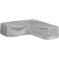 mehr Garten Premium PROTECT Eck-Lounge Abdeckung L-Form - Sitzgruppen-Schutzhüllen, schützt Ihre Lounge-Möbel optimal vor Witterungseinflüssen mit robustem Permatex Material.