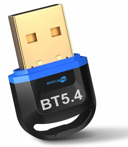 USB-Bluetooth-Adapter 5.4 mit geringer Latenz für PCs, Linux-Computer, Macs, Windows 7, 8, 10 und 11