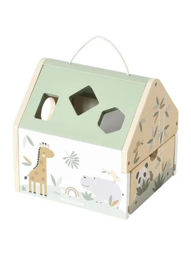 vertbaudet Lernspielzeug Baby Steckspiel aus Holz FSC®