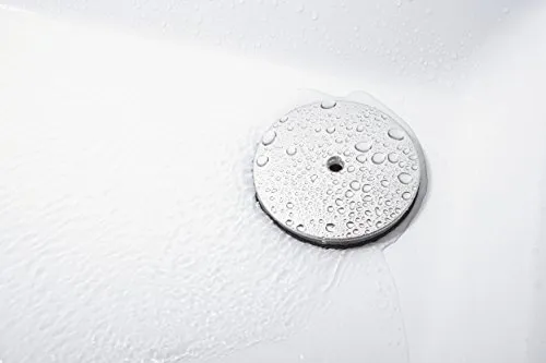 hansgrohe Staro 90 Fertigset Duschwannen, chrom - Sanitärinstallation mit edelstahlgeprüfter Abdeckplatte und Belüftungsloch für optimale Funktionalität und Langlebigkeit.