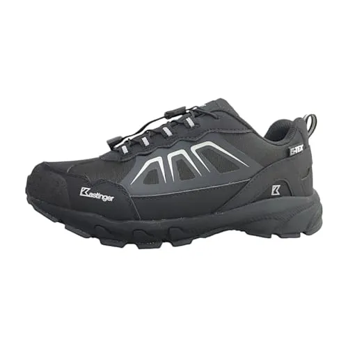 Kastinger Unisex GRASBERG Low KTX Wanderschuh - Raven/Nimbus Cloud, 49 EU - Wanderschuhe für alle Wetterbedingungen mit K-TEX-Membran, Speedlace-System für optimalen Halt und K-Grip-Außensohle für sicheren Halt bei Outdoor-Aktivitäten.