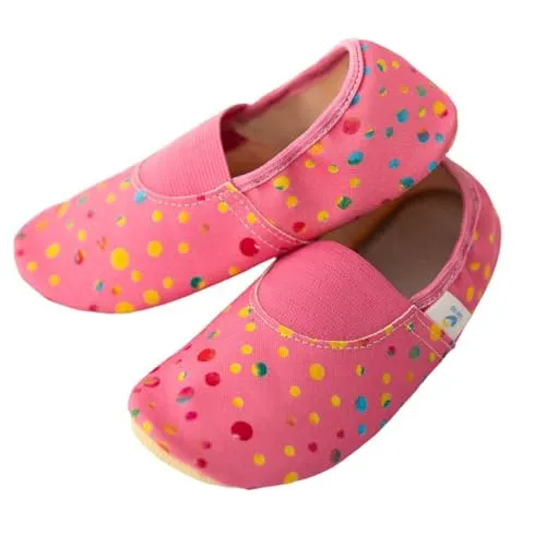 Copa cop Kinder Gymnastikschuhe, Turnschläppchen, Hausschuhe - Rosa (Rosa, EU Schuhgrößensystem, Grundschulkind, Damen, Numerisch, M, 27)