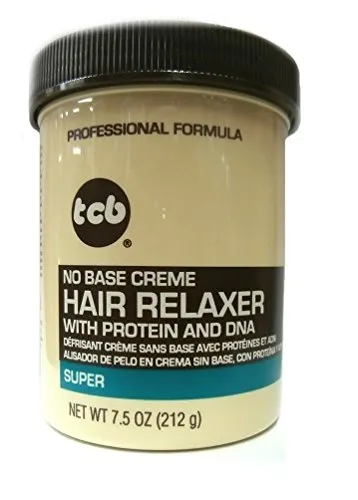 TCB Haarcreme TCB Creme Relaxer Regular - Haarcreme für sanftes Glätten, bewahrt natürliche Feuchtigkeit und reduziert Frizz. Ideal für entspannte Looks mit langanhaltendem Ergebnis – perfekt für Profis und Zuhause.